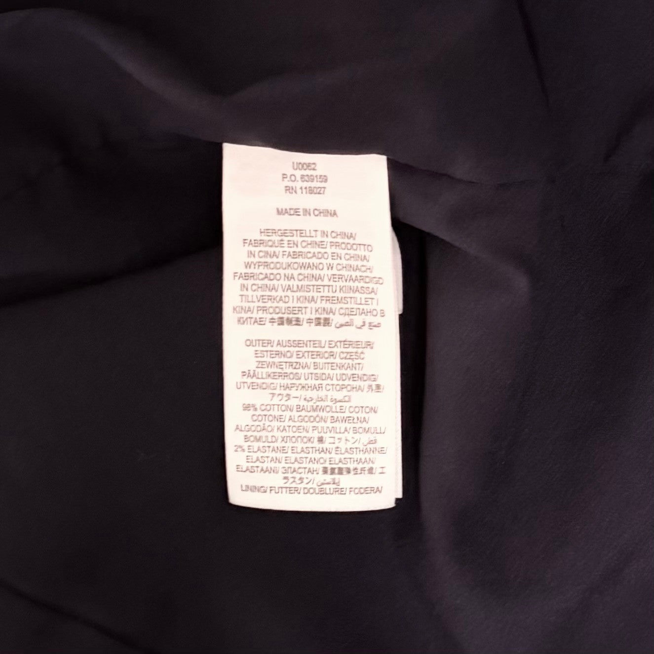 BODEN Navy Blue Corduroy Blazer Jacket Single Button Flap Pockets Preppy Size 10