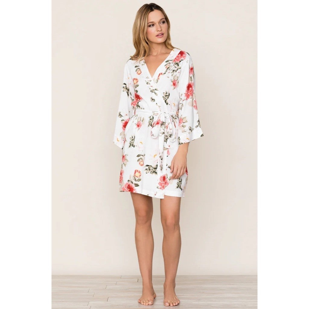 YUMI KIM Dream Lover Floral Robe True Love Bridal Bridesmaid Summer Small