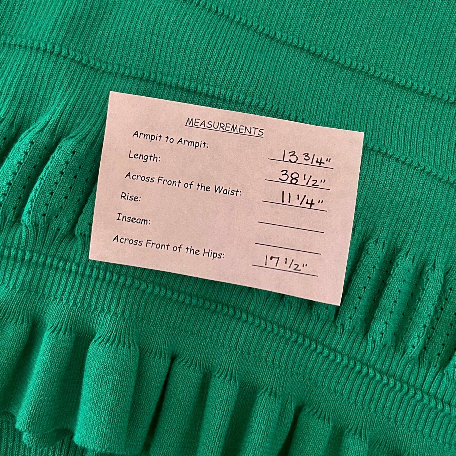 Anthropologie MAEVE Promenade Pointelle Knit Dress Solid Green Flirty X-Small