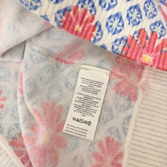 NWT!! FREE PEOPLE Nocturnal Patterned Cardigan Sweater Cardi Floral Small