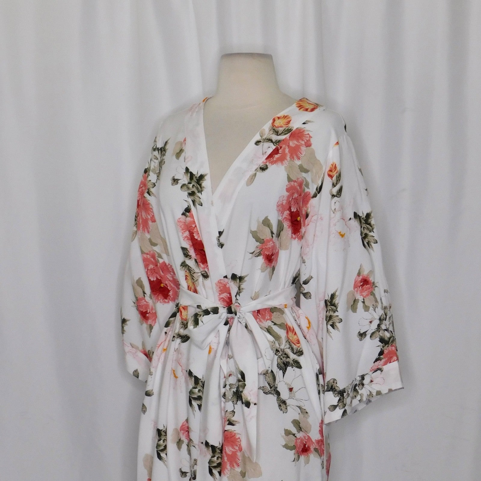 YUMI KIM Dream Lover Floral Robe True Love Bridal Bridesmaid Summer Small