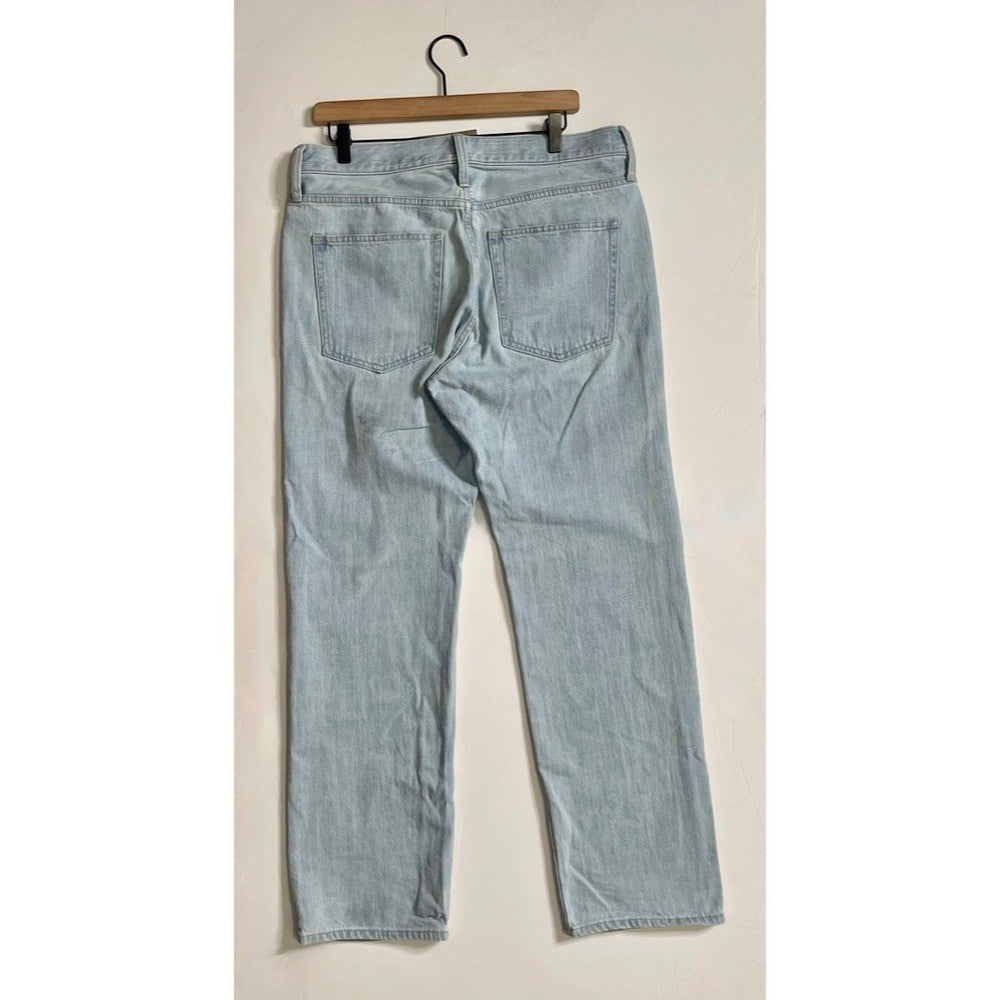 NWT!! J. CREW Mid-Rise Straight Jeans Montauk Wash Denim Classic Preppy Size 30