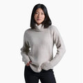 NWT!! KÜHL Sienna Sweater Turtleneck Cowl Pullover Ash Gray Knit Kuhl Medium