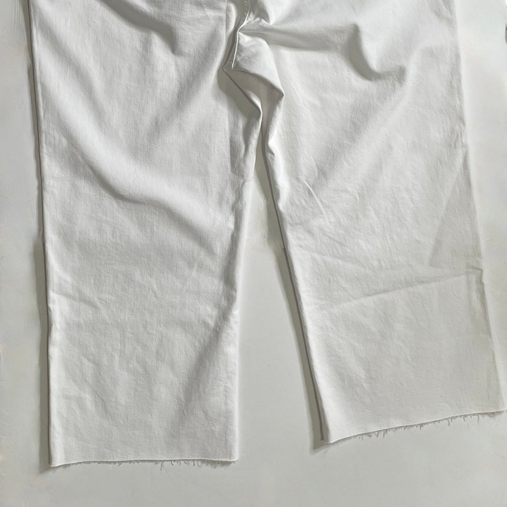 NWT!! J. CREW Slim Wide-Leg Jeans White Wash Classic 5 Pocket Denim Size 37
