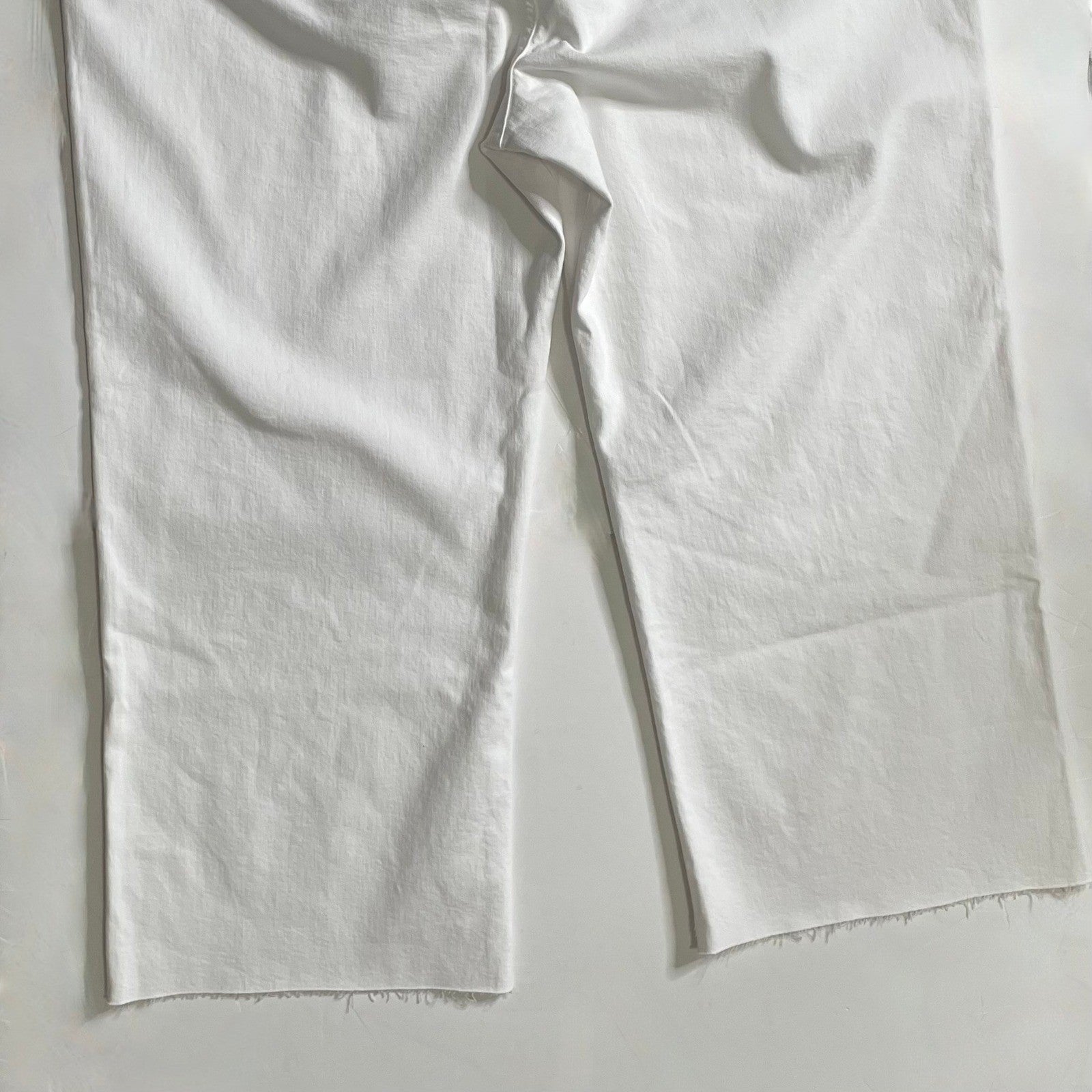 NWT!! J. CREW Slim Wide-Leg Jeans White Wash Classic 5 Pocket Denim Size 37