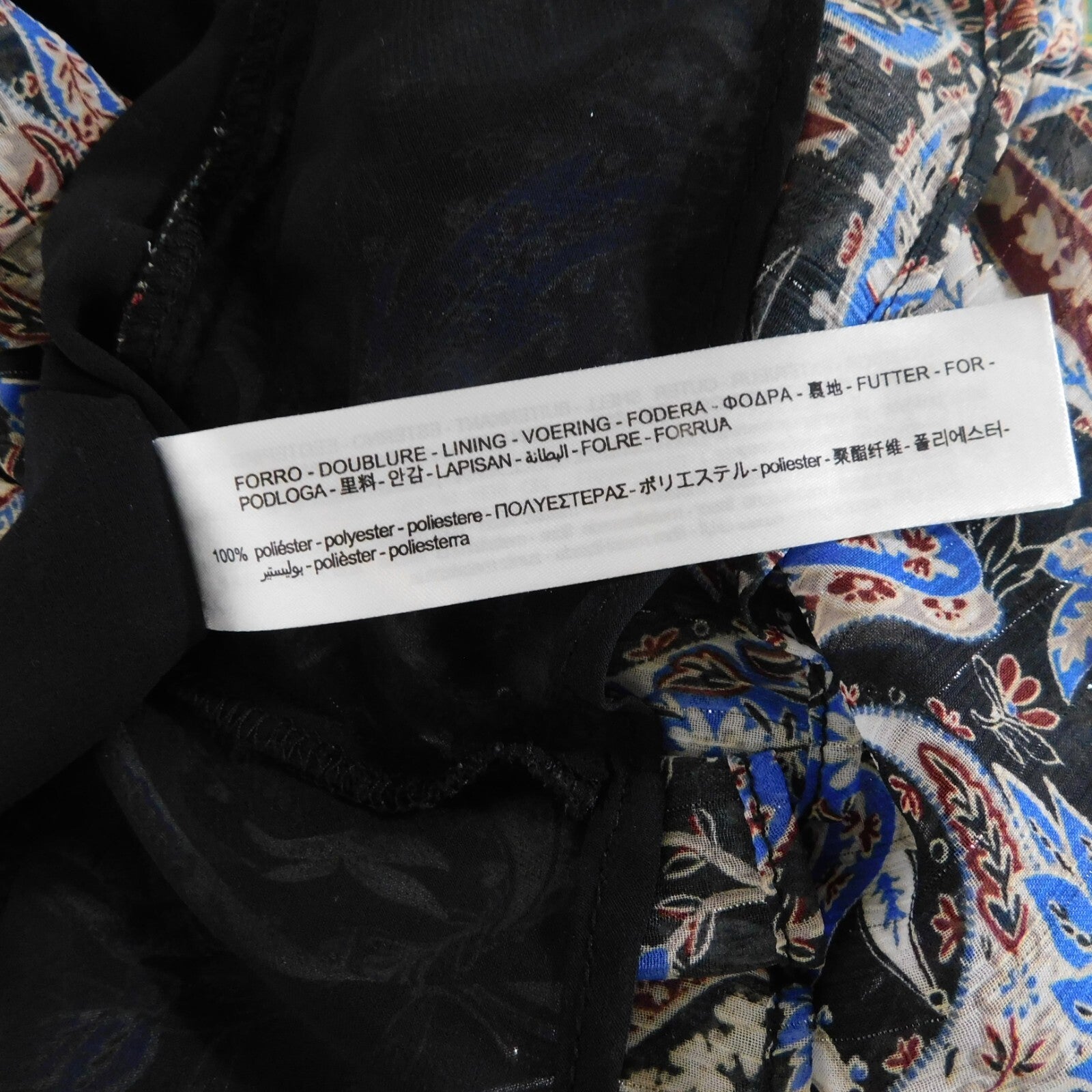 ZARA Paisley Floral Ruched Dress Ruffled Mini Metallic Party Cocktails Small
