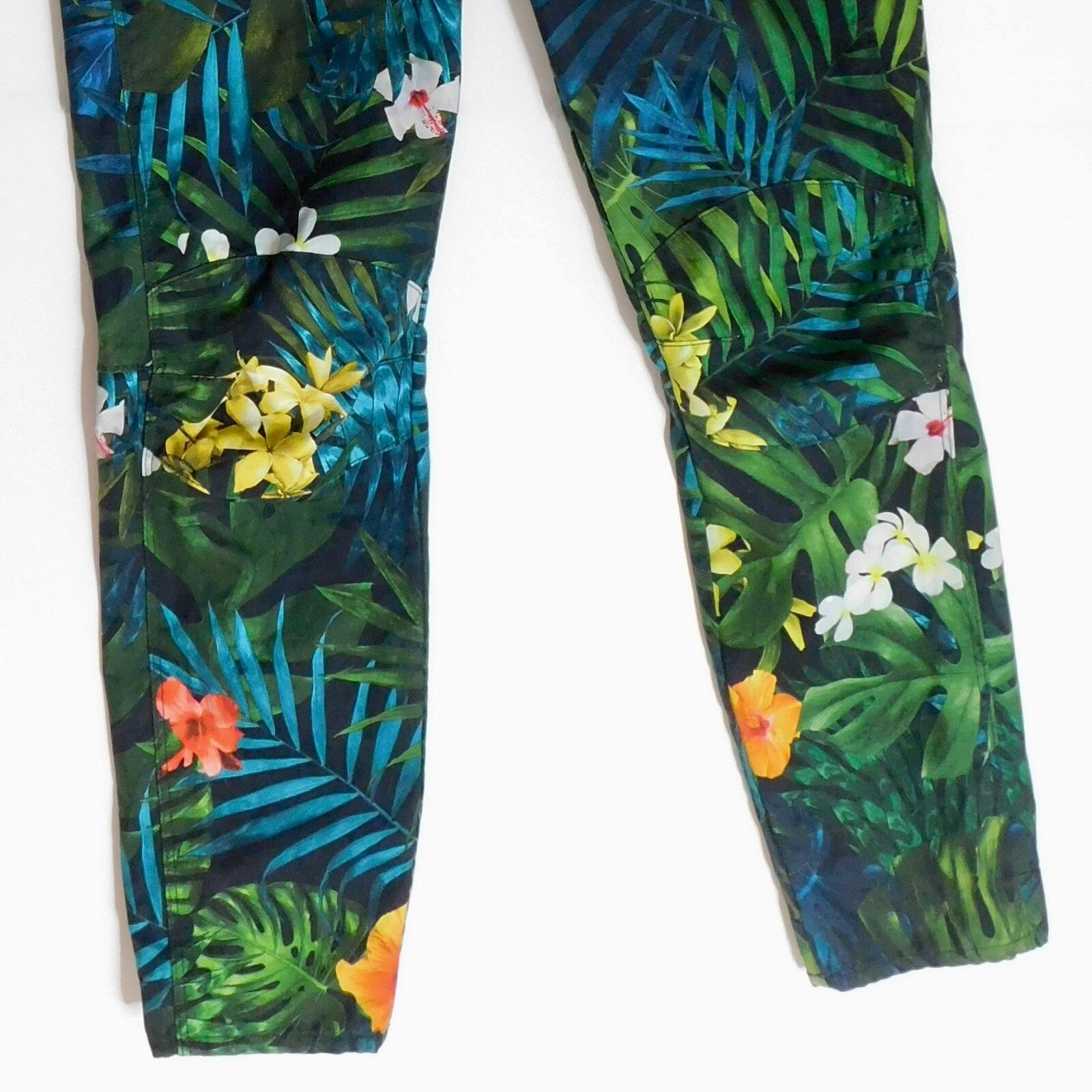 G-STAR Raw Mid Boyfriend Tropical Aloha Floral Elwood Jeans Pharrell Williams 24