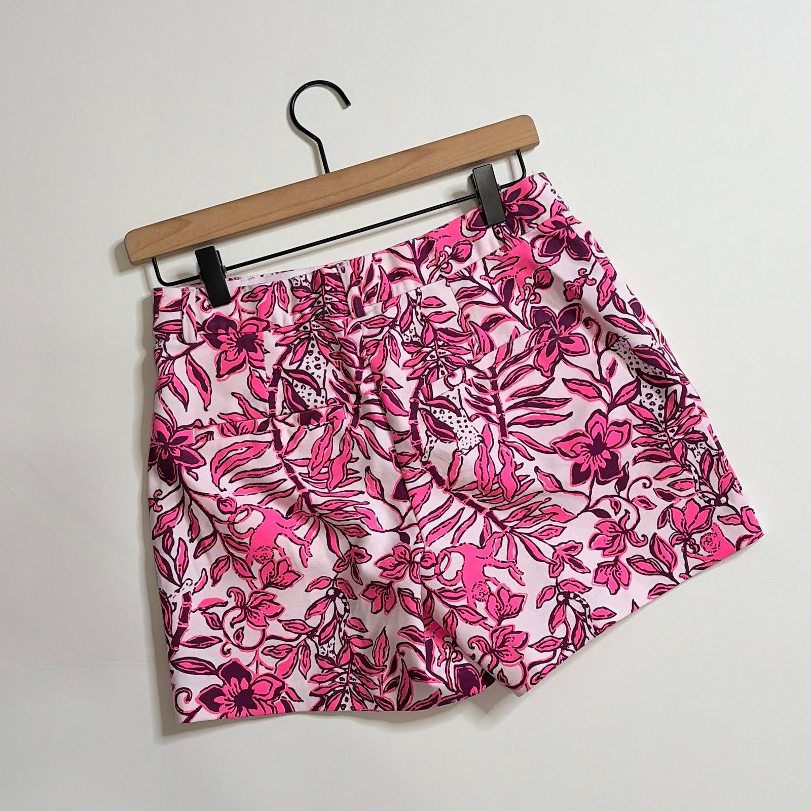 LILLY PULITZER Gretchen High Rise 5" Shorts Elderflower Blossom Lil Escape 2
