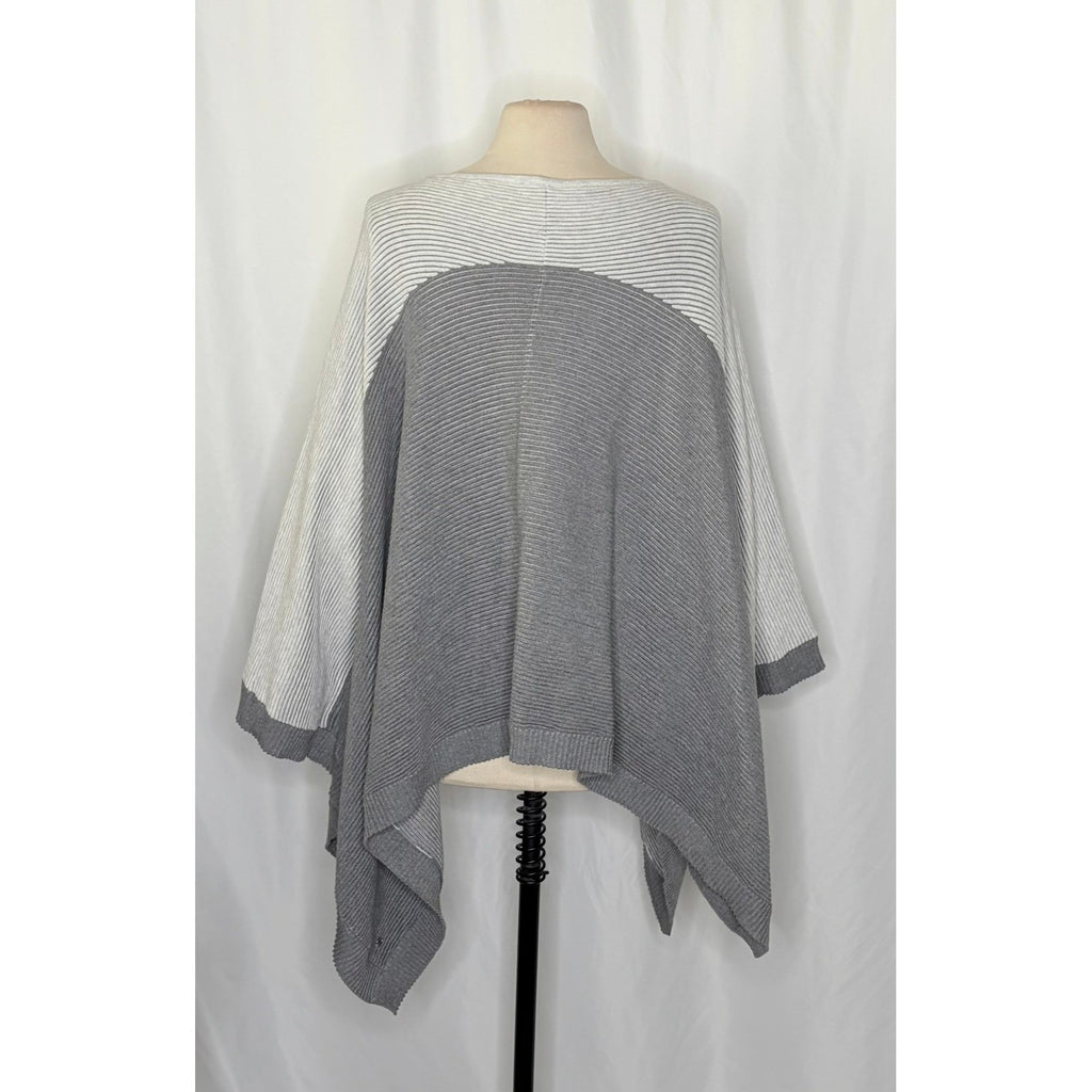 LULULEMON It All Lines Up Poncho Heathered Core Ultra Light Grey Medium Grey O/S