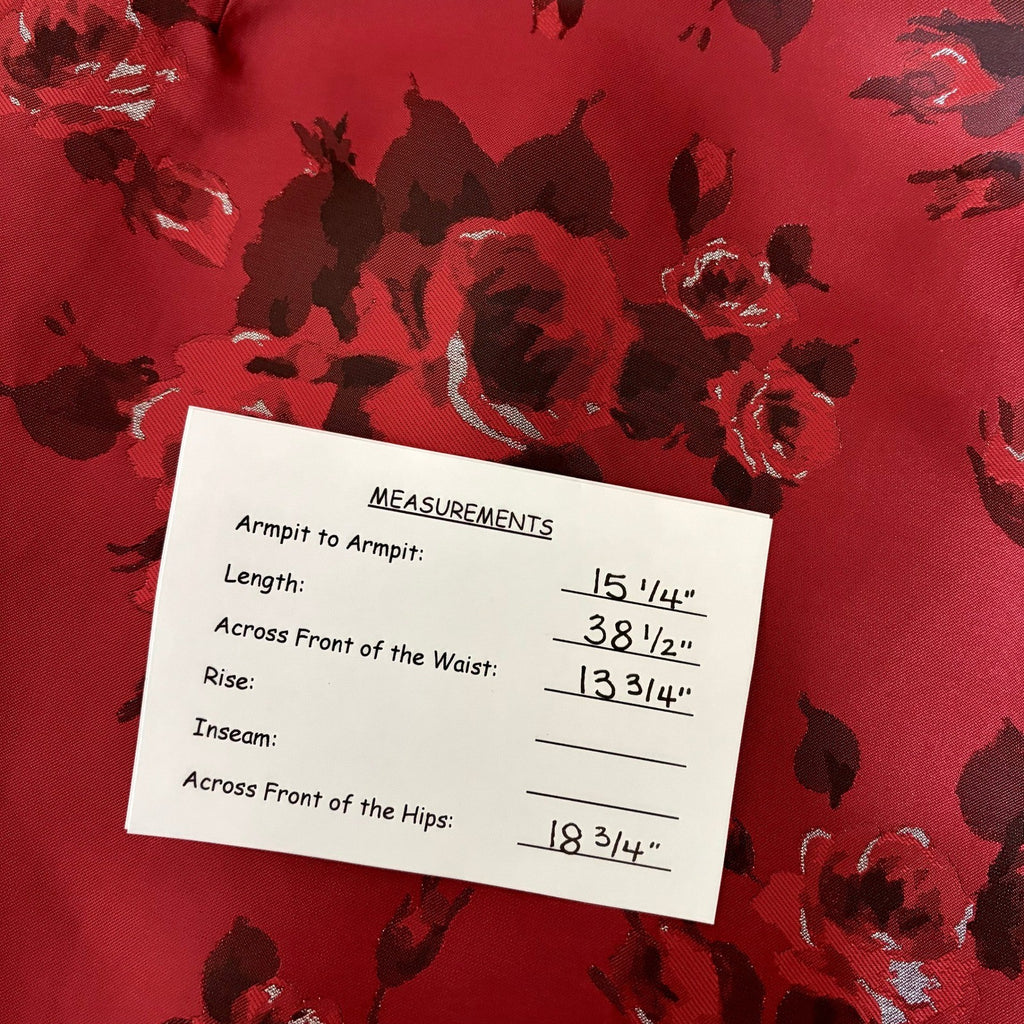 NWT!! WHBM Red Floral Sheath Dress Convertible White House Black Market Size 4