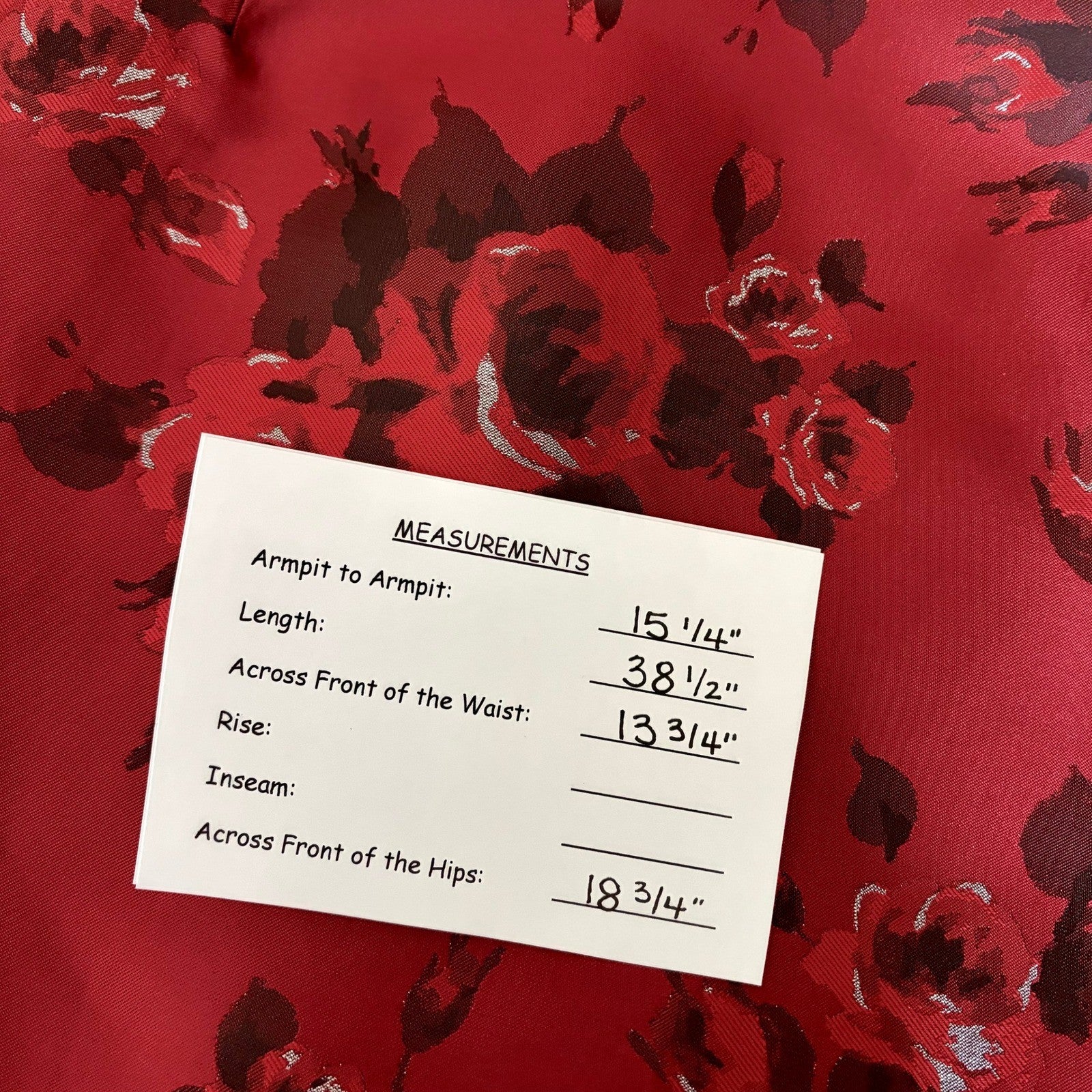 NWT!! WHBM Red Floral Sheath Dress Convertible White House Black Market Size 4