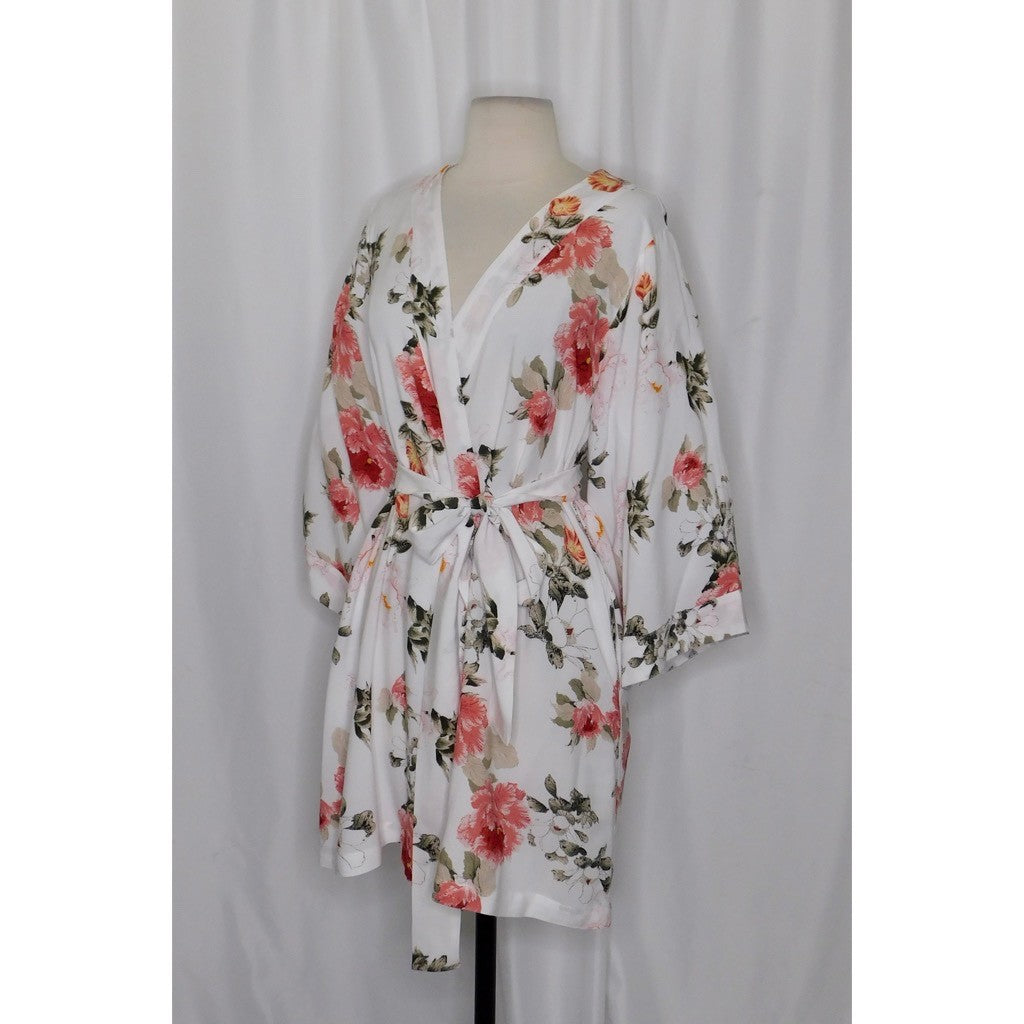 YUMI KIM Dream Lover Floral Robe True Love Bridal Bridesmaid Summer Small