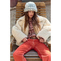 NWT!! FREE PEOPLE Jolie Teddy Coat Faux Fur Oversized Bohemian Outdoors Medium