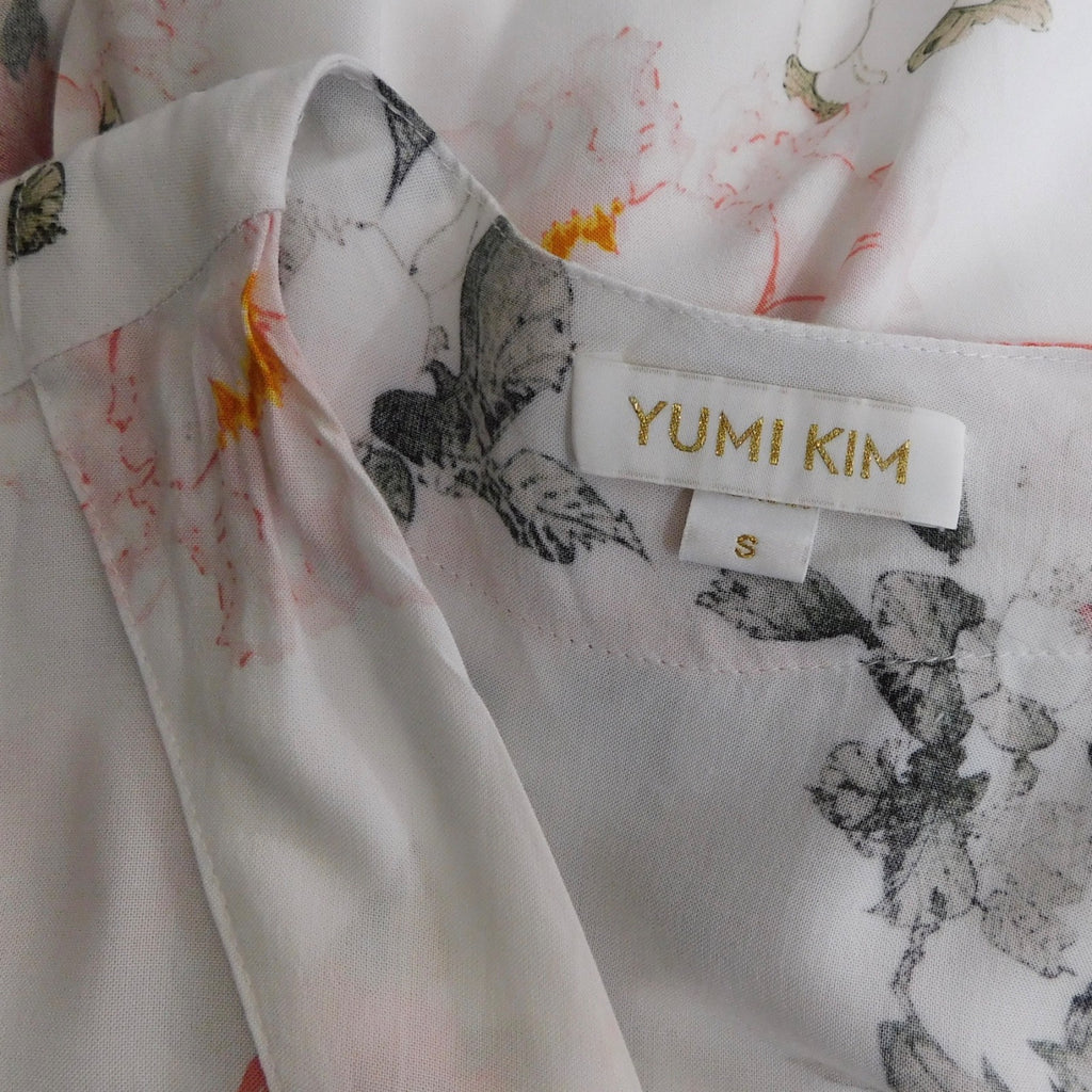 YUMI KIM Dream Lover Floral Robe True Love Bridal Bridesmaid Summer Small