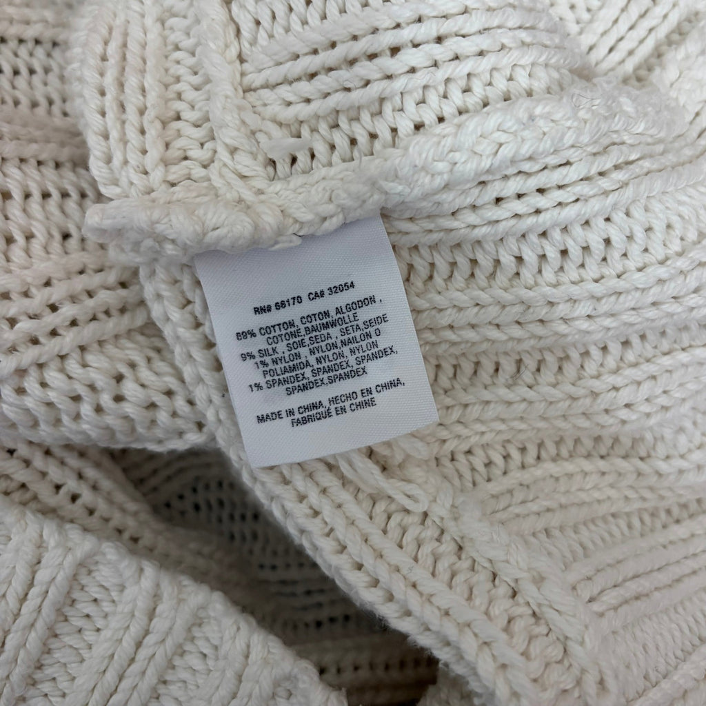 Anthropologie MOTH Chatwin Sweater Bateau Boat Neck Coastal Pullover Knit Large