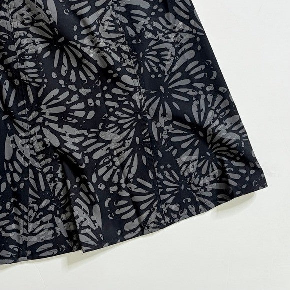 RIPSKIRT Hawaii Length 2 Wrap Skirt Rip Skirt Gray Shibori Butterfly Small