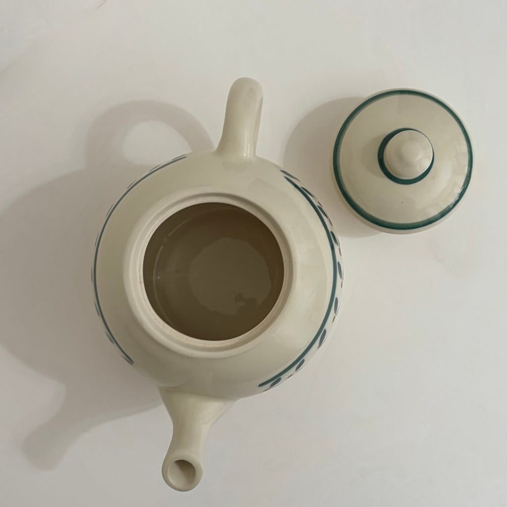 Vintage HARTSTONE Pottery Stoneware Berries Teapot Lidded Ceramic Made in USA