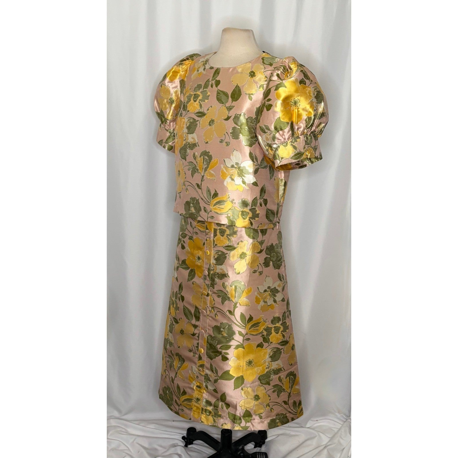 NWT! Tuckernuck POMANDER PLACE Lotus Jacquard Thea Blouse Adalyn Skirt X-Large