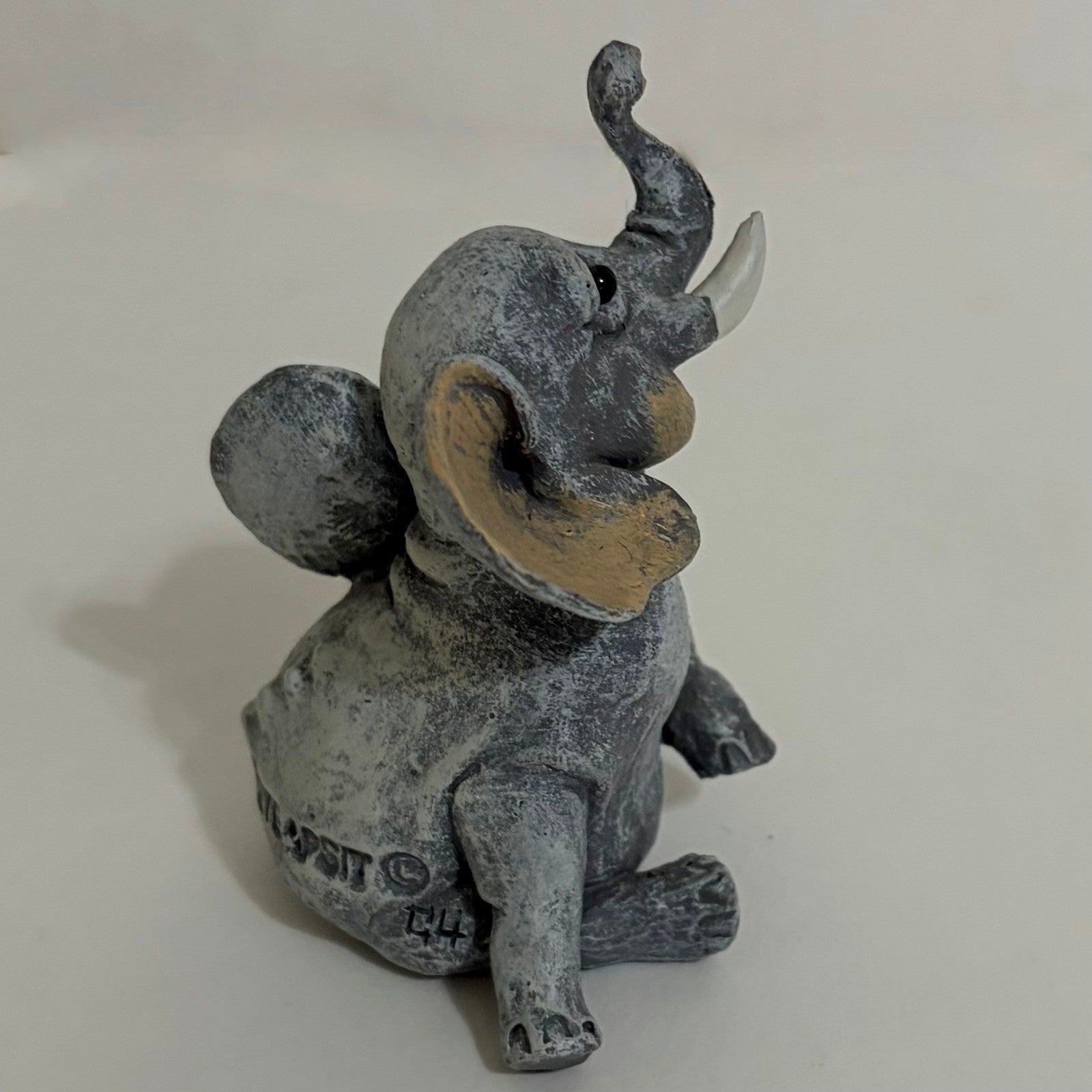 Vintage Pete Apsit NOAH'S ARK Elke Elephant Single Animal Figure 1990's Biblical