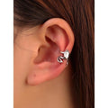 NEW Silver Tone Frog Ear Cuff Artsy Hipster Hippie Funny Modern Hip One Size