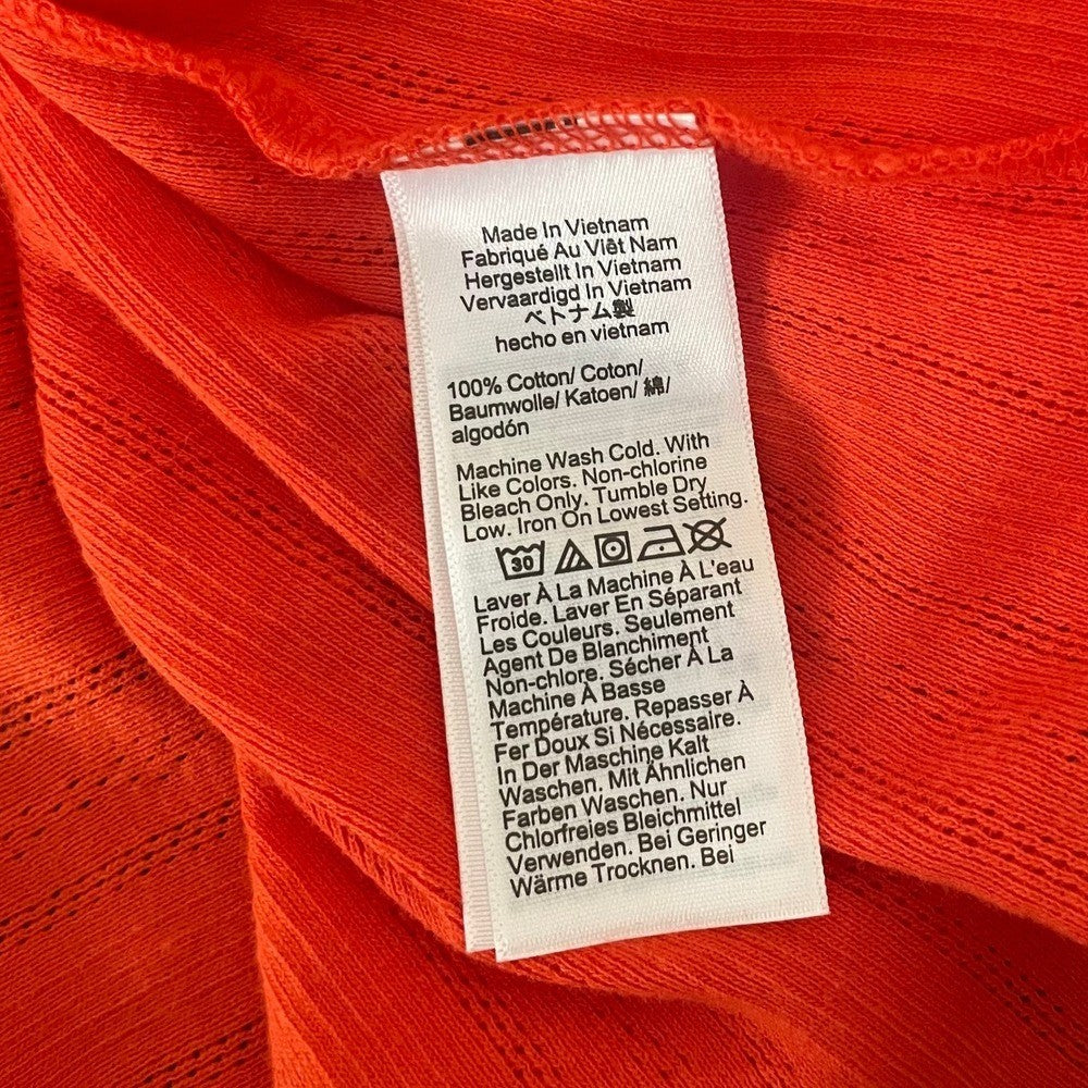 NWT!! J. CREW Pointelle Tank Top Scoop Neck Solid Orange Aperitif Red XX-Small