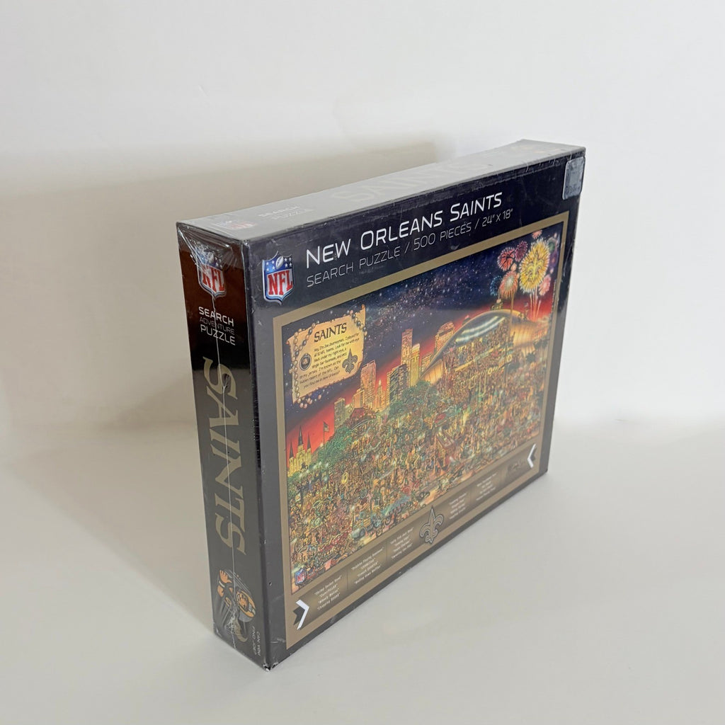 NWT!! Sealed NFL New Orleans Saints YouTheFan 500 Piece Joe Journeyman Puzzle