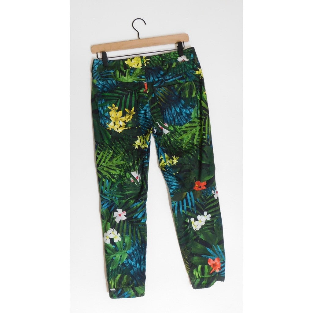 G-STAR Raw Mid Boyfriend Tropical Aloha Floral Elwood Jeans Pharrell Williams 24