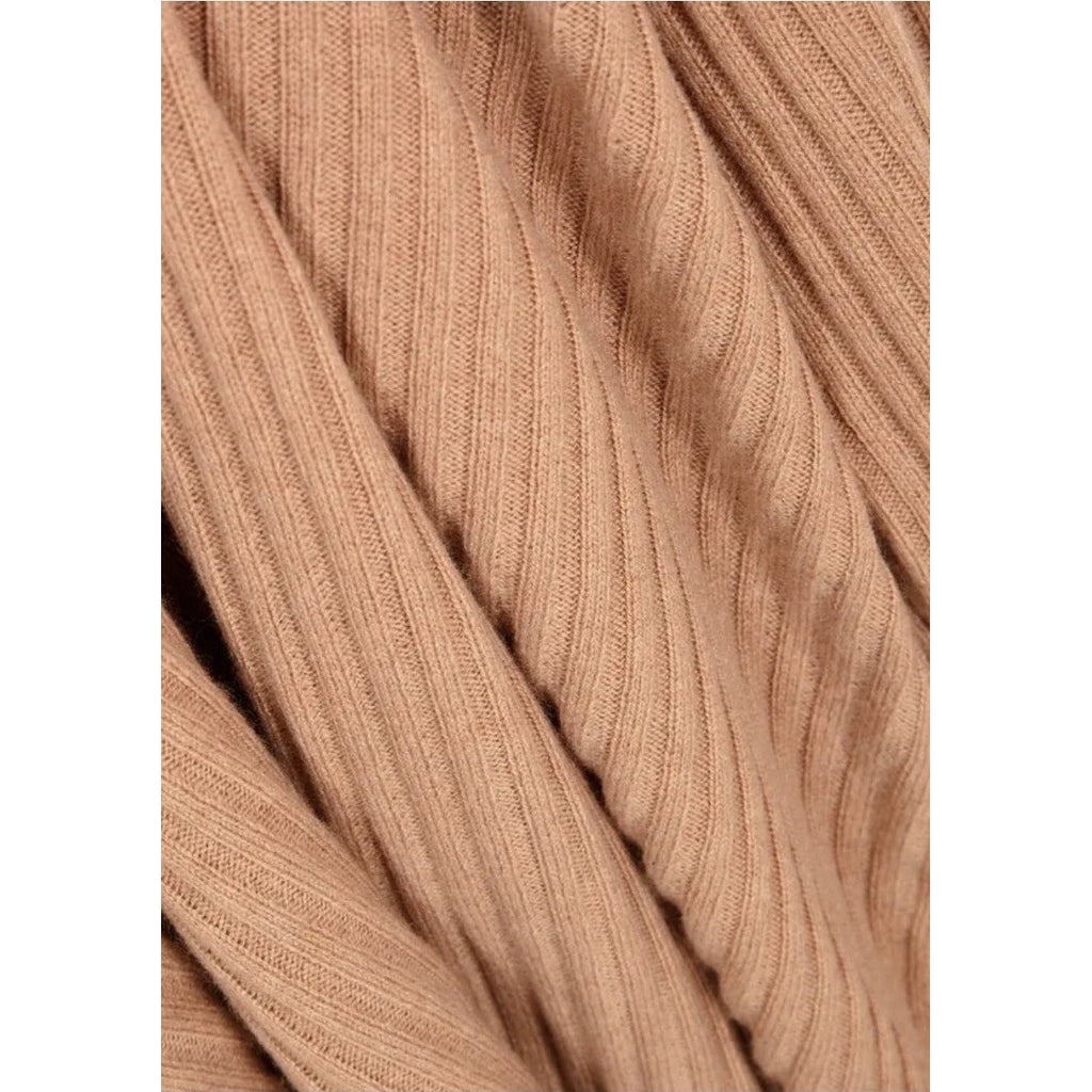 EILEEN FISHER Rose 100% Cashmere Ribbed Knit Jumper Sweater V-Neck Small Petite