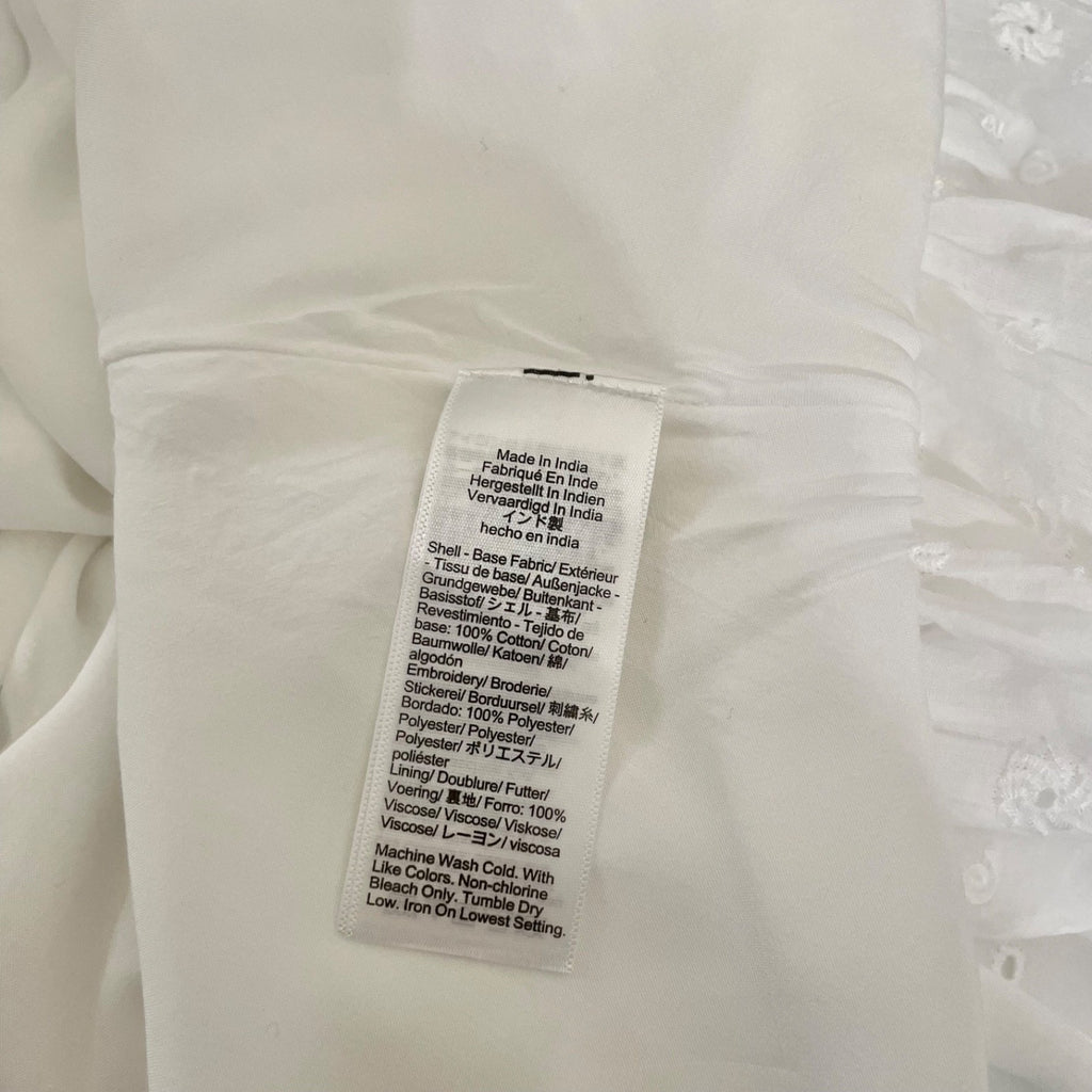 NWT!! J. CREW Sorrento Dress Cotton Voile Solid White Bridal Medium Petite MP