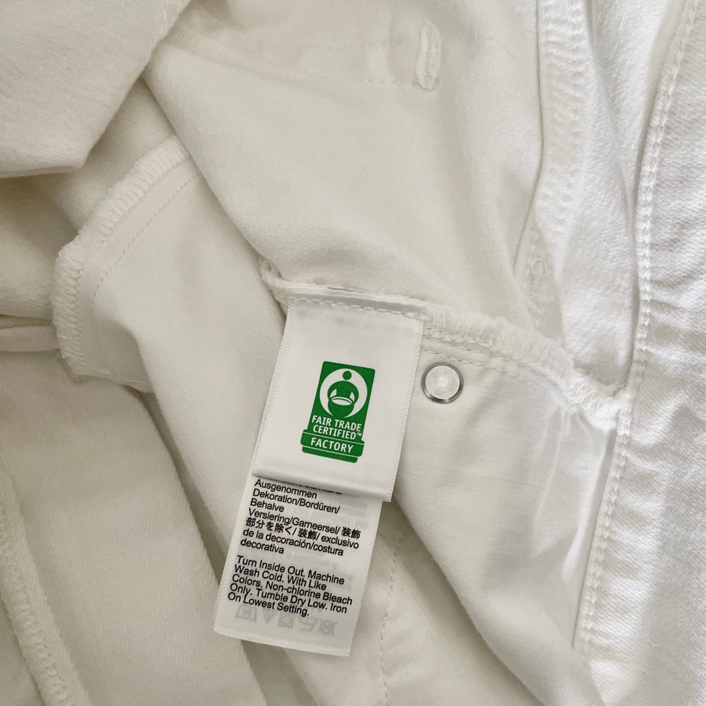 NWT!! J. CREW Tall Slim Straight '96 Retro Denim Jeans Solid White 31 Tall 31T