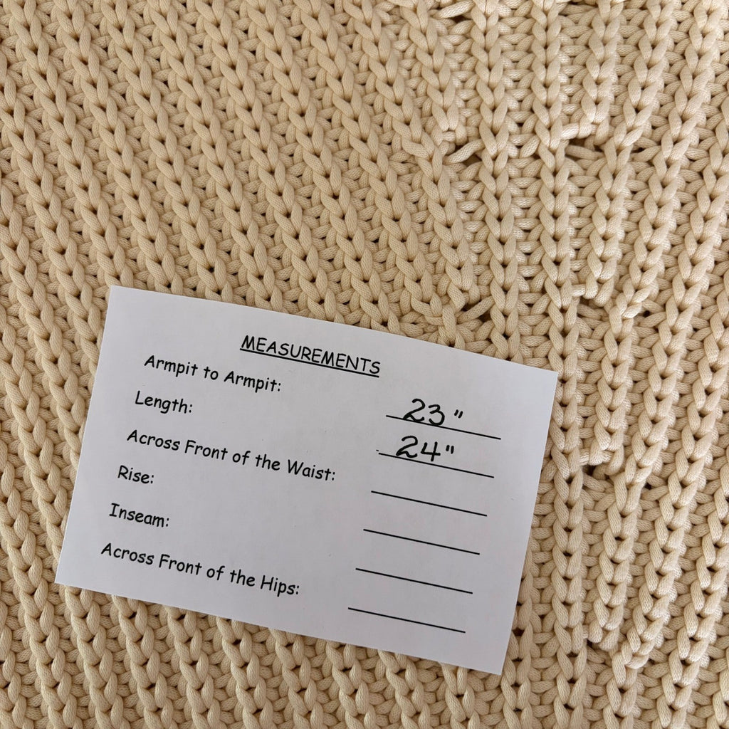 RAG & BONE Shane Sweater Vest Ivory Light Dove Sleeveless Cream Knit Small