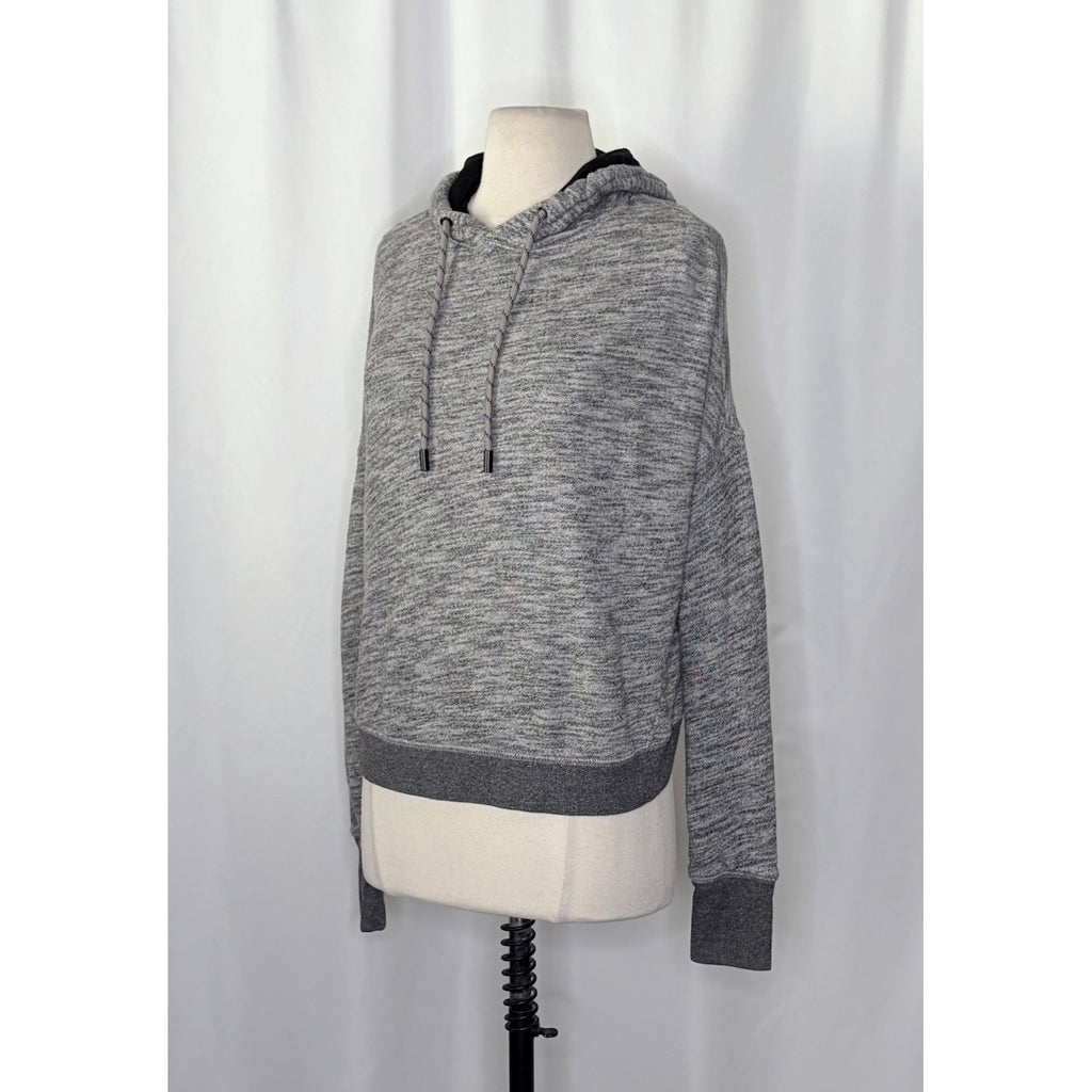RAG & BONE Jean Murphy Hoodie Crossover Envelope Back Hood Gray Pullover X-Small