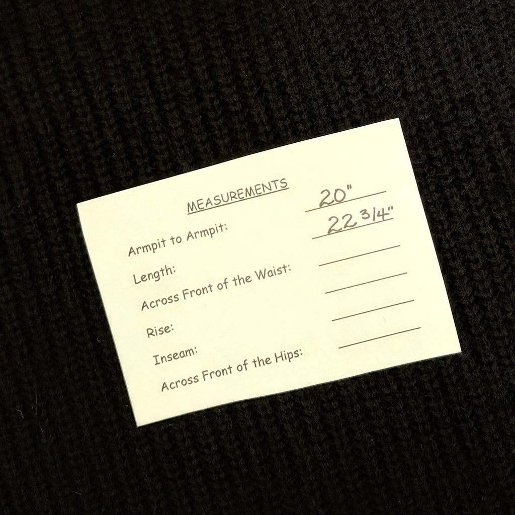 JENNI KAYNE Cashmere Fisherman Sweater Solid Black Raglan Knitwear Knit Large