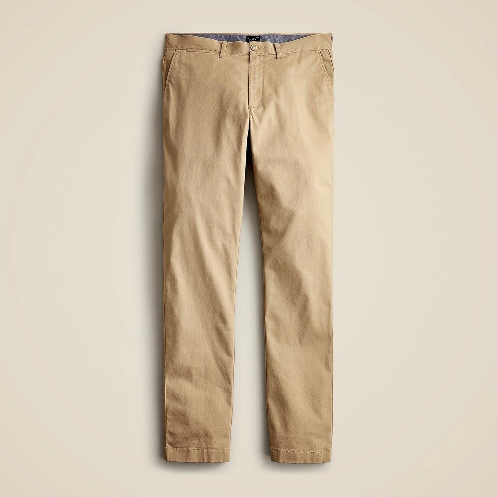 NWT!! J. CREW 1040 Athletic Tapered Fit Stretch Chino Pants Khaki Brown 36 x 34