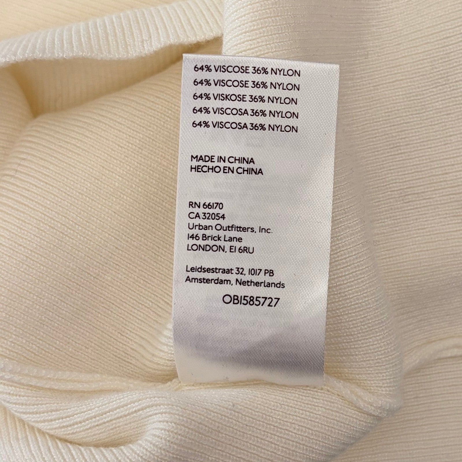 Anthropologie MAEVE Arlowe Bell Sleeve Sweater Ivory Mockneck Mock Neck Medium