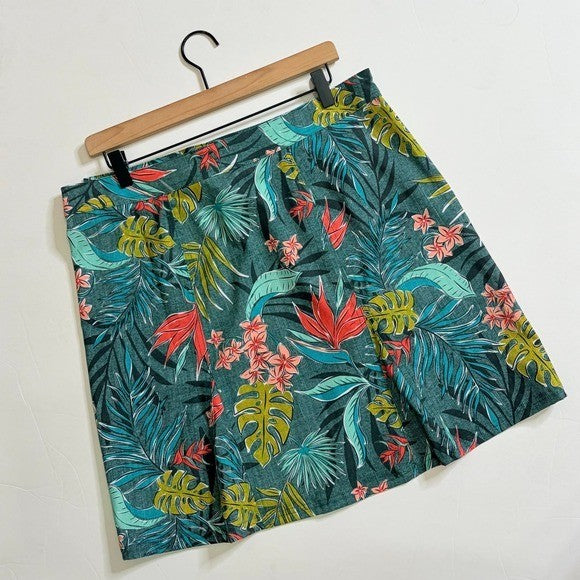 RIPSKIRT HAWAII Length 2 Tropical Floral Bali Jungle Wrap Rip Skirt Large
