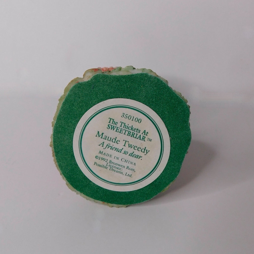 Vintage MAUDE TWEEDY The Thickets at Sweetbriar A Friend So Dear Figurine 1992
