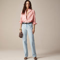 NWT!! J. CREW Mid-Rise Straight Jeans Montauk Wash Denim Classic Preppy Size 30