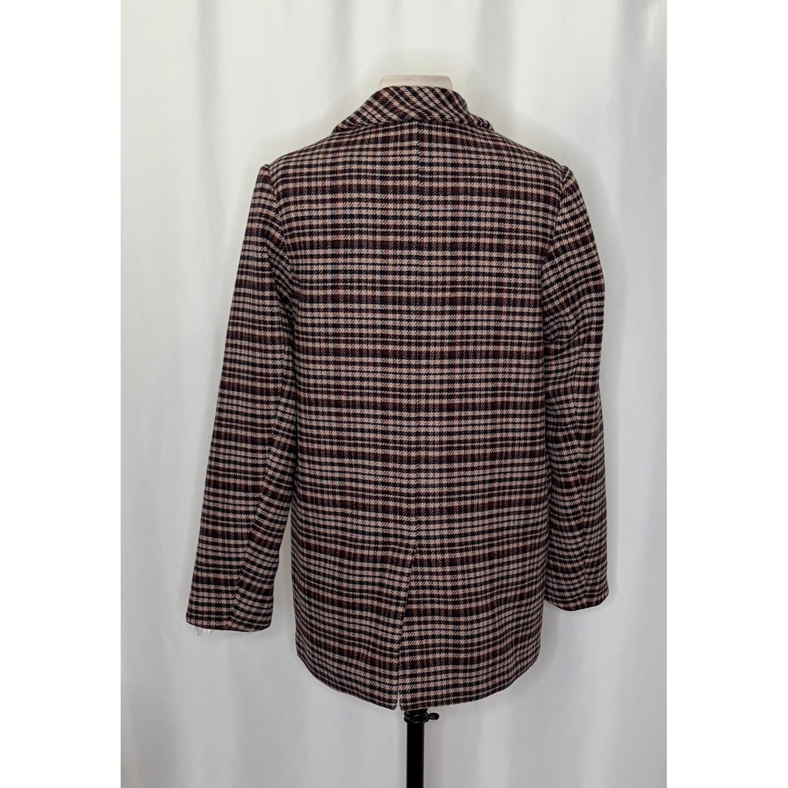 ABERCROMBIE & FITCH Heavyweight Wool Blend Blazer Coat Preppy Academia Small
