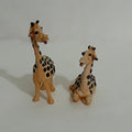 Vintage Pete Apsit NOAH'S ARK Set Two 2 Rhinos Rhinoceros Ripley Rhonda Animals