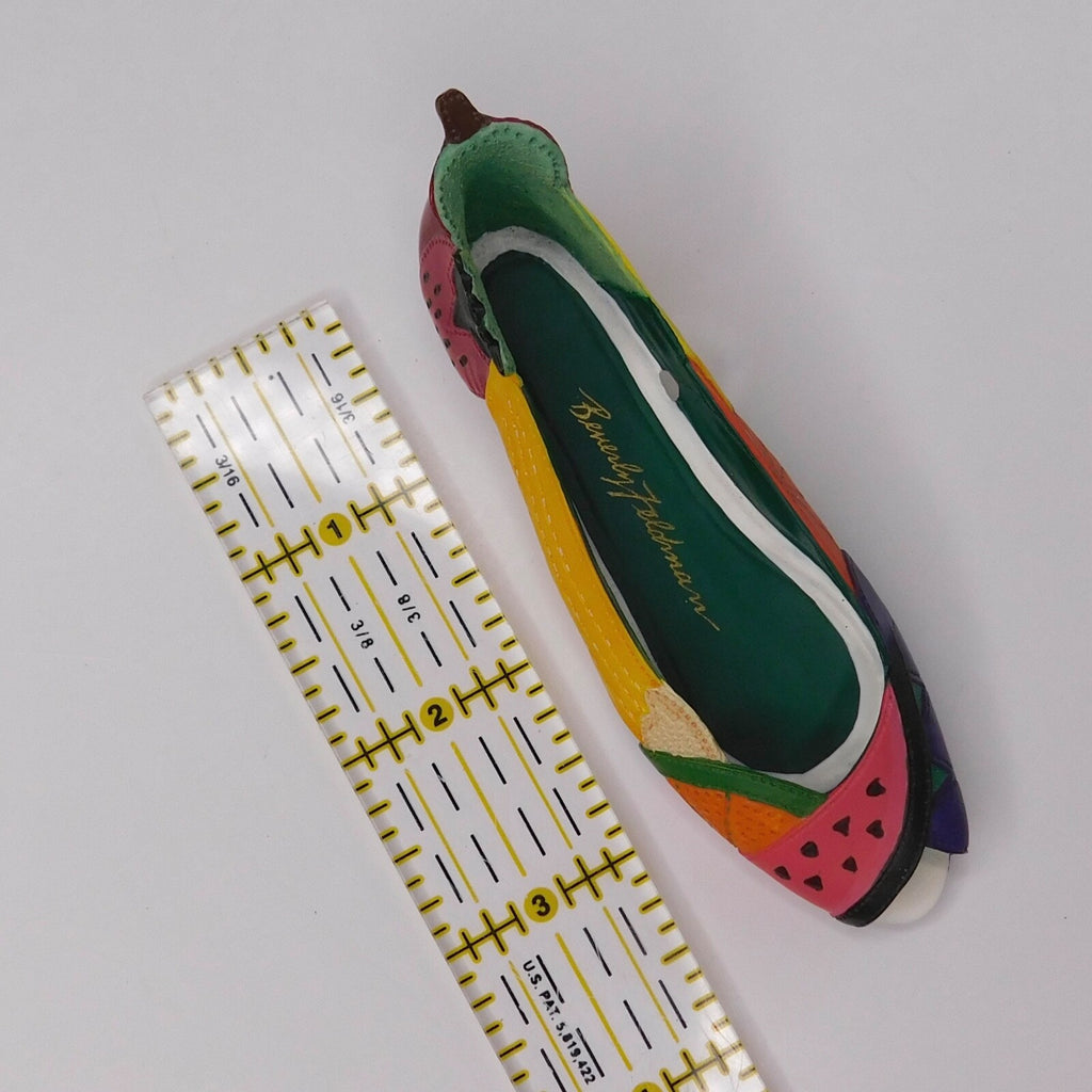 JUST THE RIGHT SHOE by Raine 2000 Fruity Beverly Feldman Figurine #25320