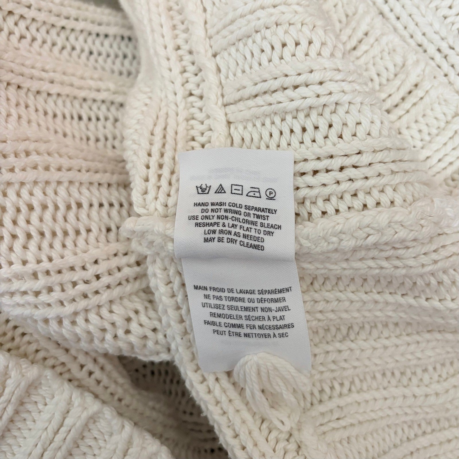 Anthropologie MOTH Chatwin Sweater Bateau Boat Neck Coastal Pullover Knit Large