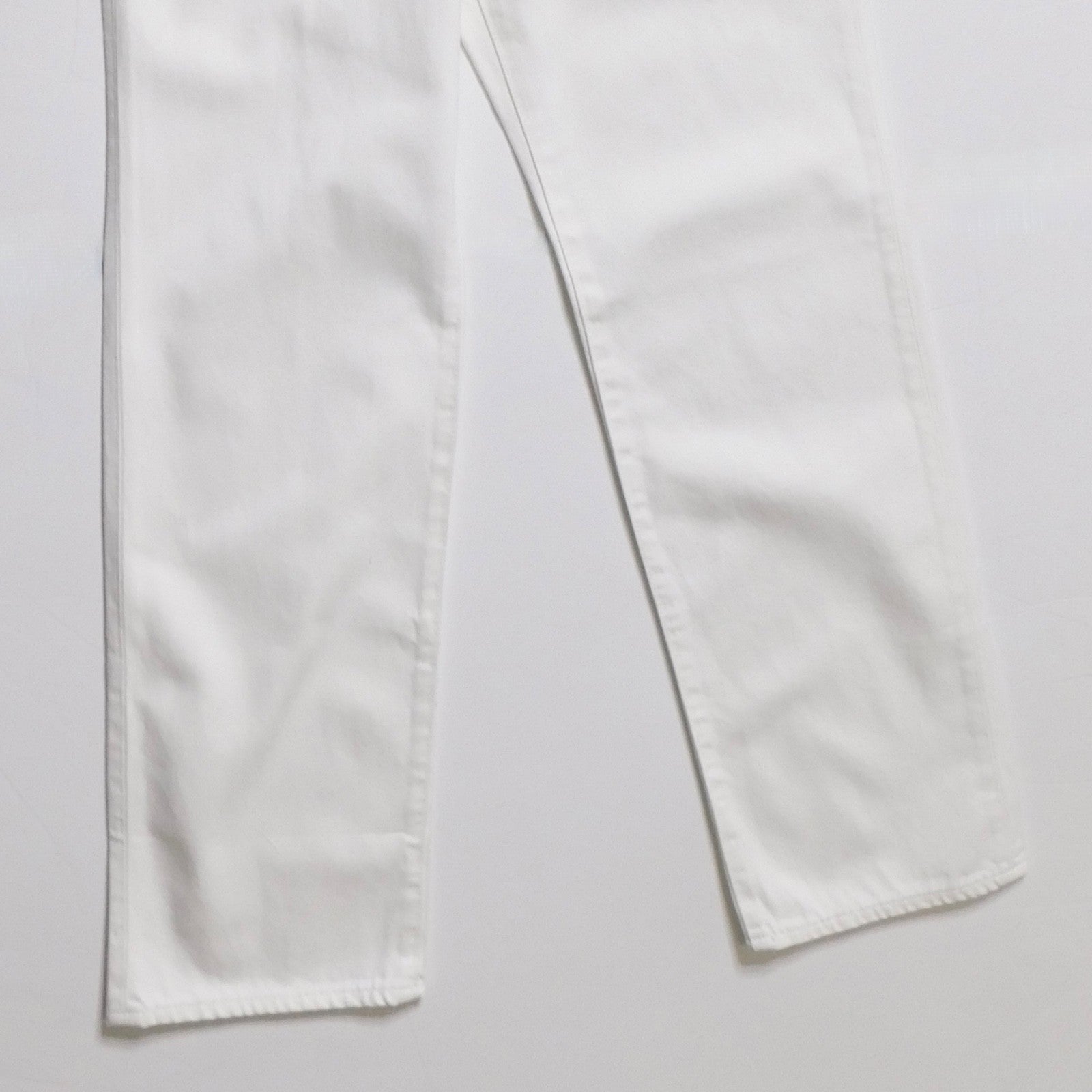 NWT!! J. CREW White '84 Slouchy Jeans Solid Button Fly Straight Legs Size 26