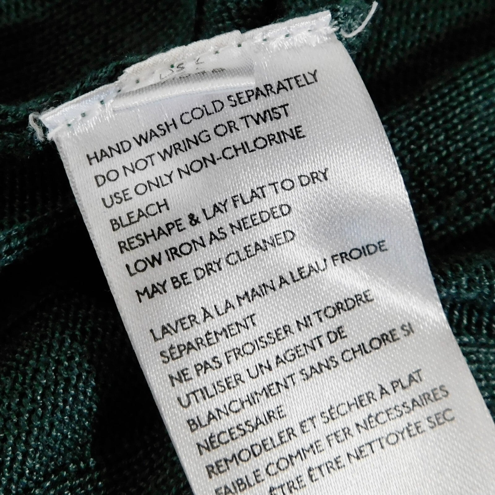 FREE PEOPLE Intimately Switch It Up Tank Cami Green Balsam Ribbed Knit Large