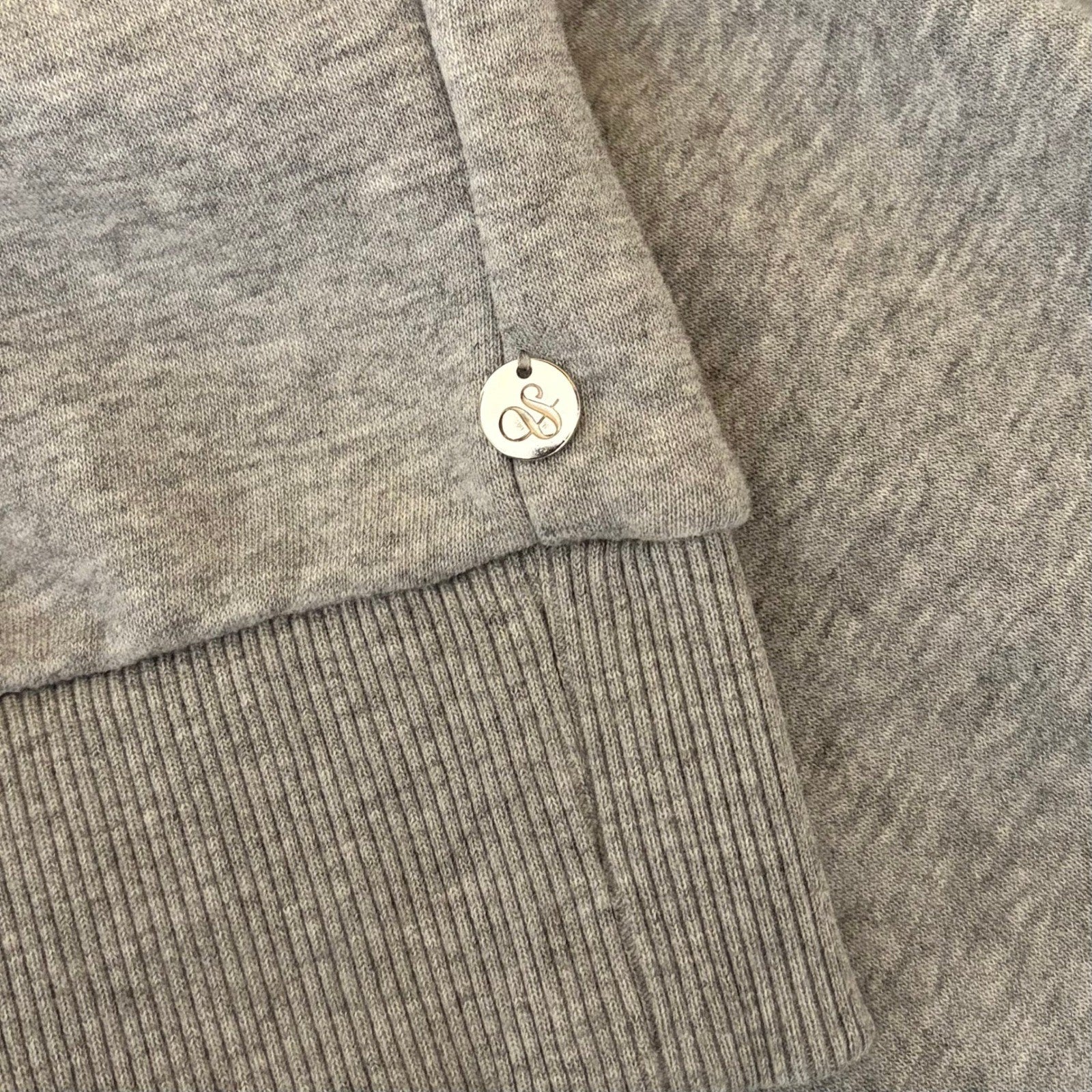 SCOTCH & SODA Artwork Crew Neck Sweatshirt Gray Monogram S Academia Medium