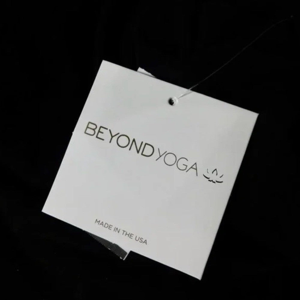 NWT!! BEYOND YOGA Spacedye Move It Dress Darkest Gray Black Night Shorts X-Small