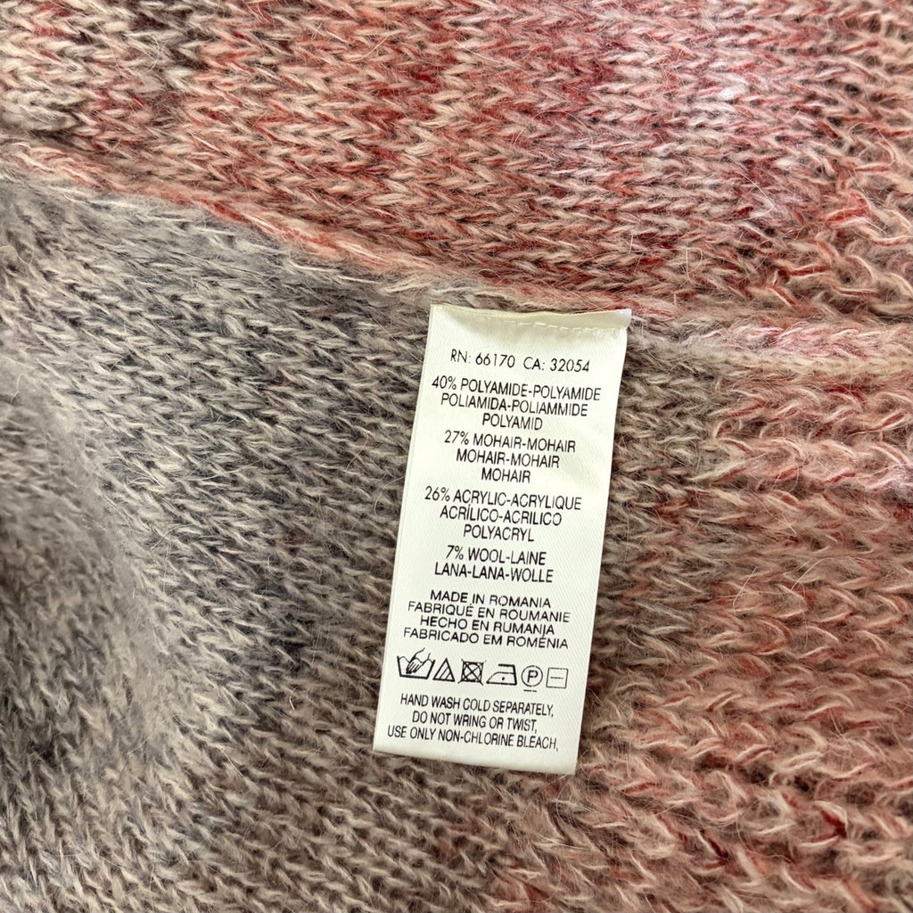 Anthropologie KNITTED & KNOTTED Cody Open Cardigan Peplum Mohair Wool Small