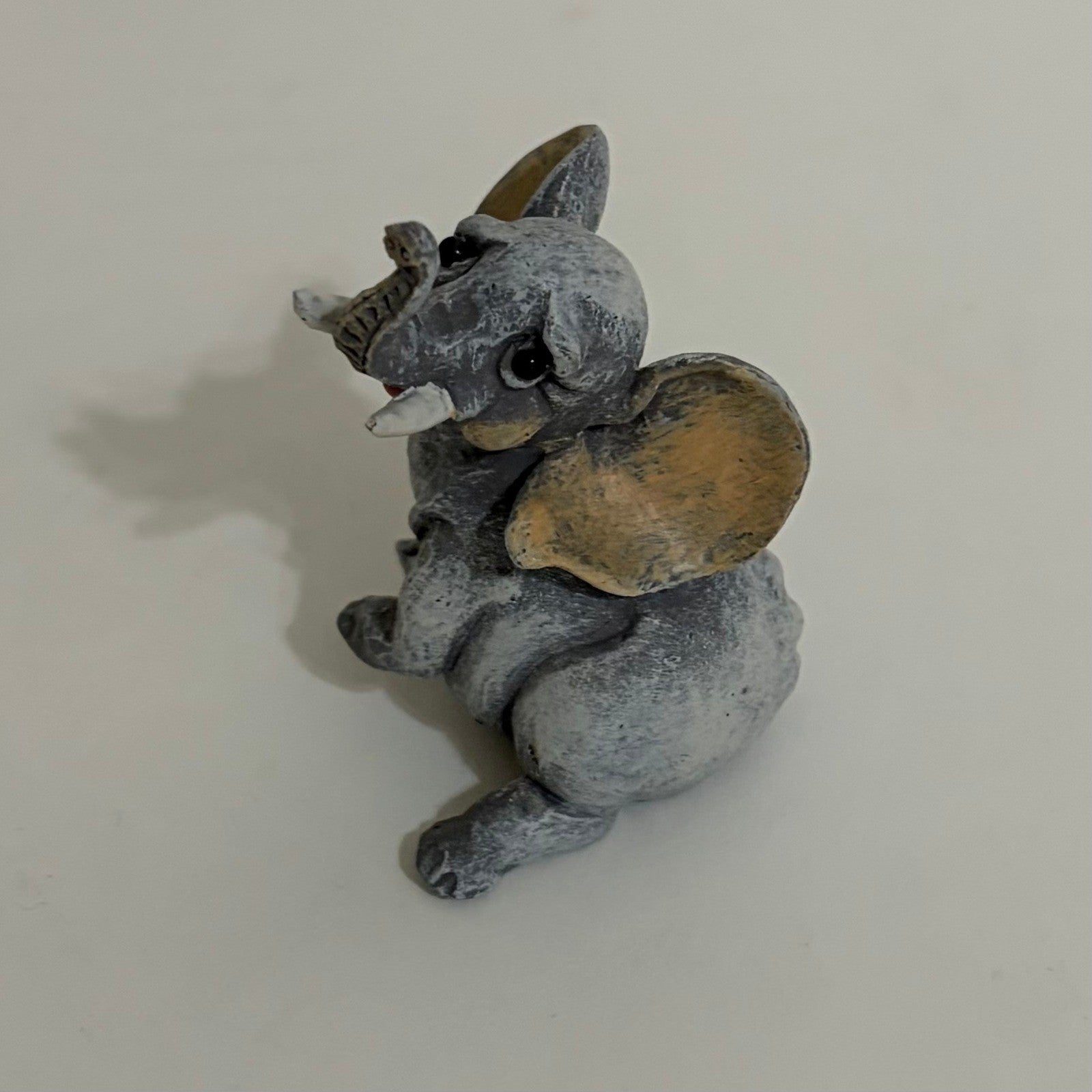 Vintage Pete Apsit NOAH'S ARK Elke Elephant Single Animal Figure 1990's Biblical