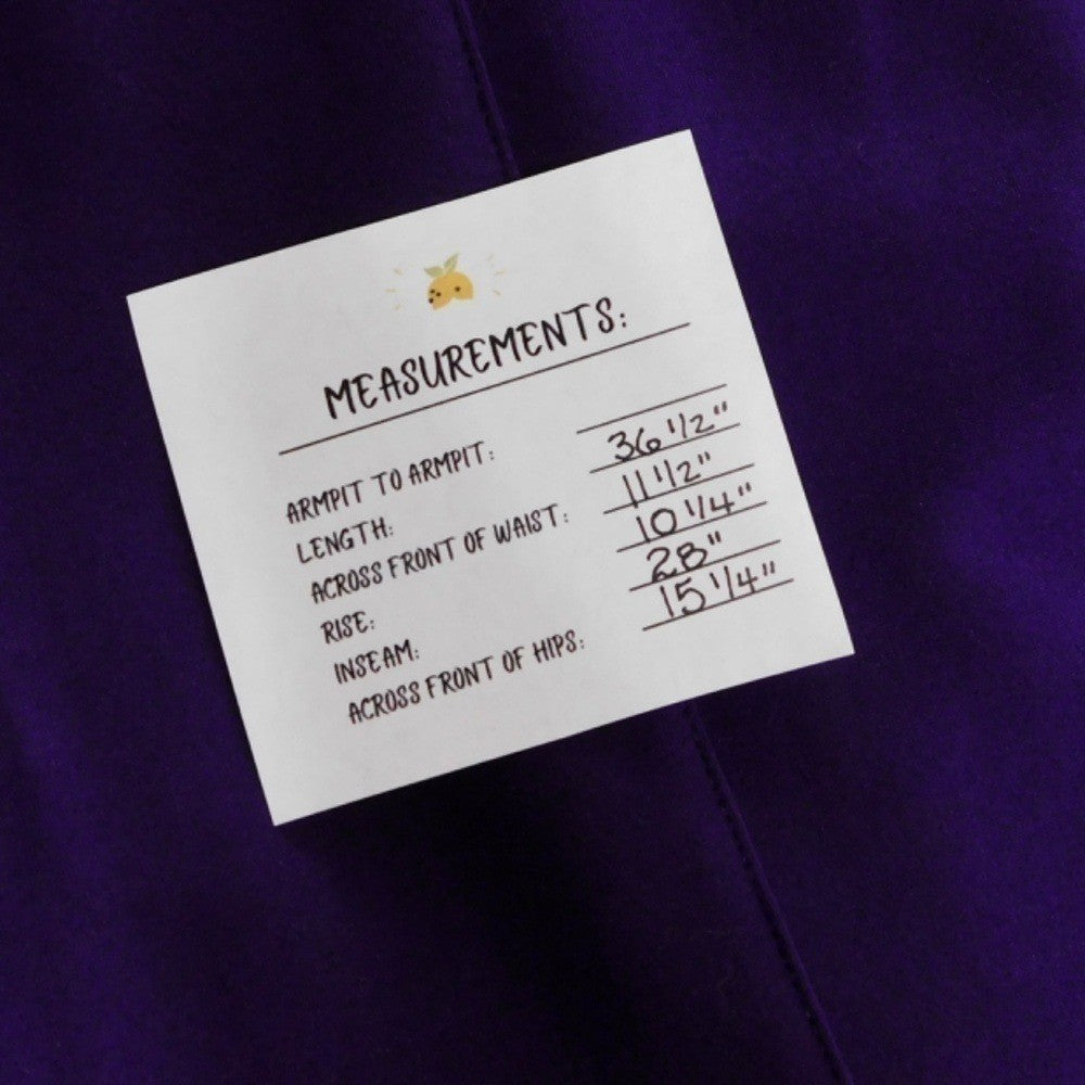 BETABRAND Power Down Skinny Yoga Dress Pants Solid Purple Office Stretch X-Small
