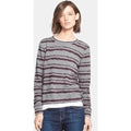 A.L.C. Conlo Bleed Stripe Sweater Sweatshirt Pullover Knit Crew Neck Small